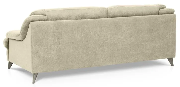 Canapea 3 locuri, 100x220x87 cm, Sophia, Bej