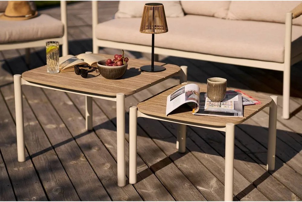 Cești grej 4 buc. din gresie ceramică 360 ml Viola – House Nordic