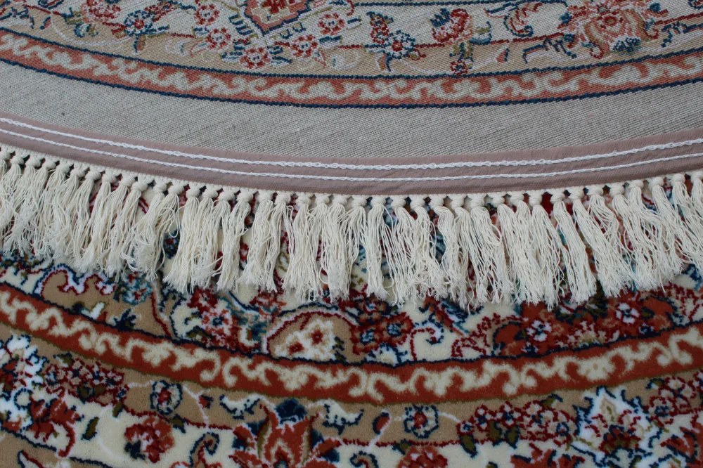 Covor rotund bej Medalion 150x150 (Premium) Covor persan