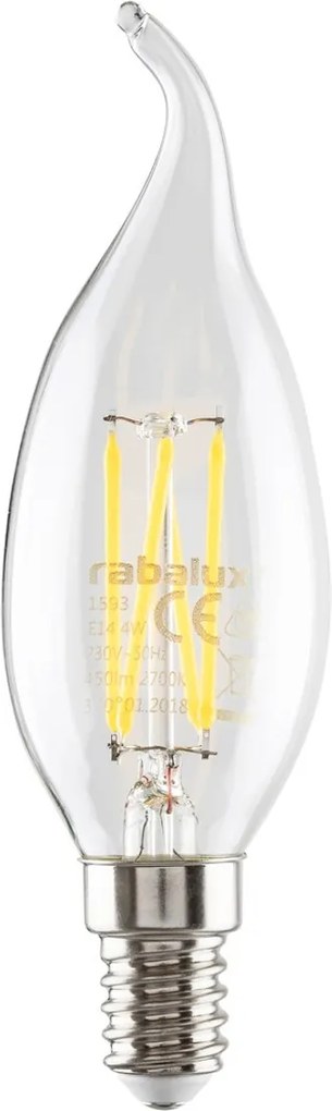 Bec LED lumina calda, durata lunga de viata E14 4W