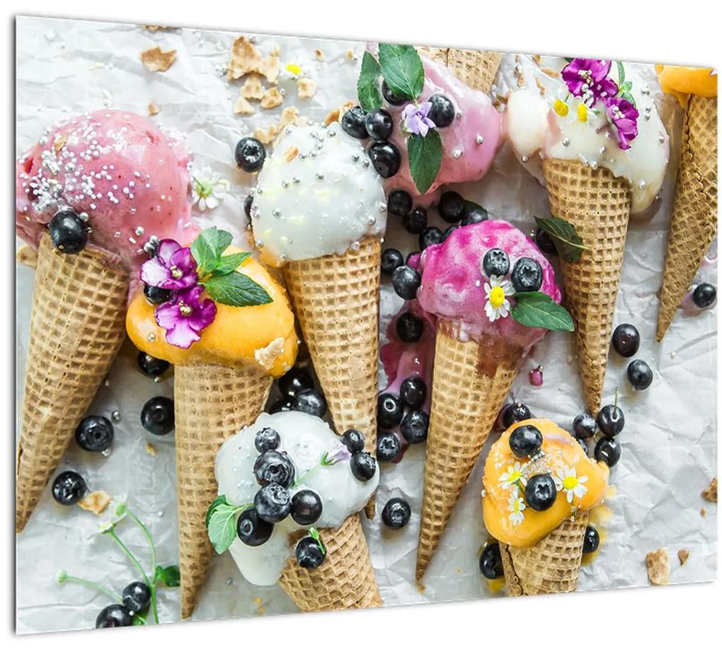 Tablou cu înghețată (70x50 cm), în 40 de alte dimensiuni noi
