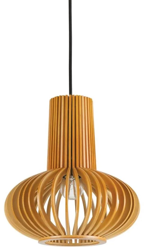 Lustră pe cablu Ideal Lux CITRUS 1xE27/60W/230V placaj