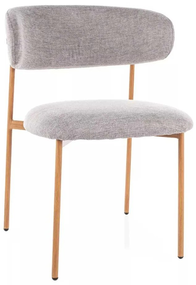 Scaun de bucătărie Sally D II, gri / stejar