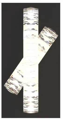 Aplică LED Zuma Line MX3274-2-3BCT TULA LED/18W/230V 2700-6000K negru