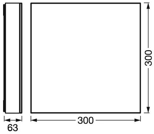 Plafonieră LED dimabilă SMART+ FRAMELESS LED/21W/230V Wi-Fi Ledvance