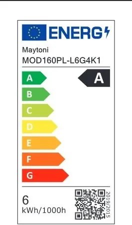 Pendul LED design minimalist Pro Extra negru
