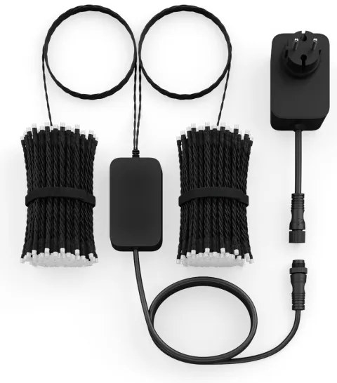 Instalație LED RGBW dimabilă de exterior de Crăciun HUE WACA 500xLED 44,4 m IP54