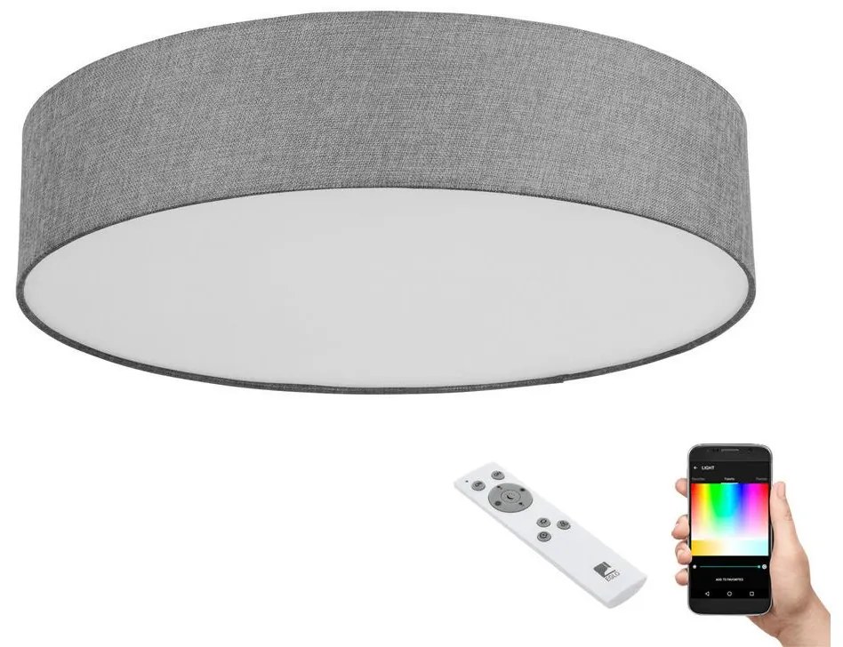 Plafonieră LED RGB dimabilă ROMAO-C LED/33W/230V Eglo 98668 + telecomandă