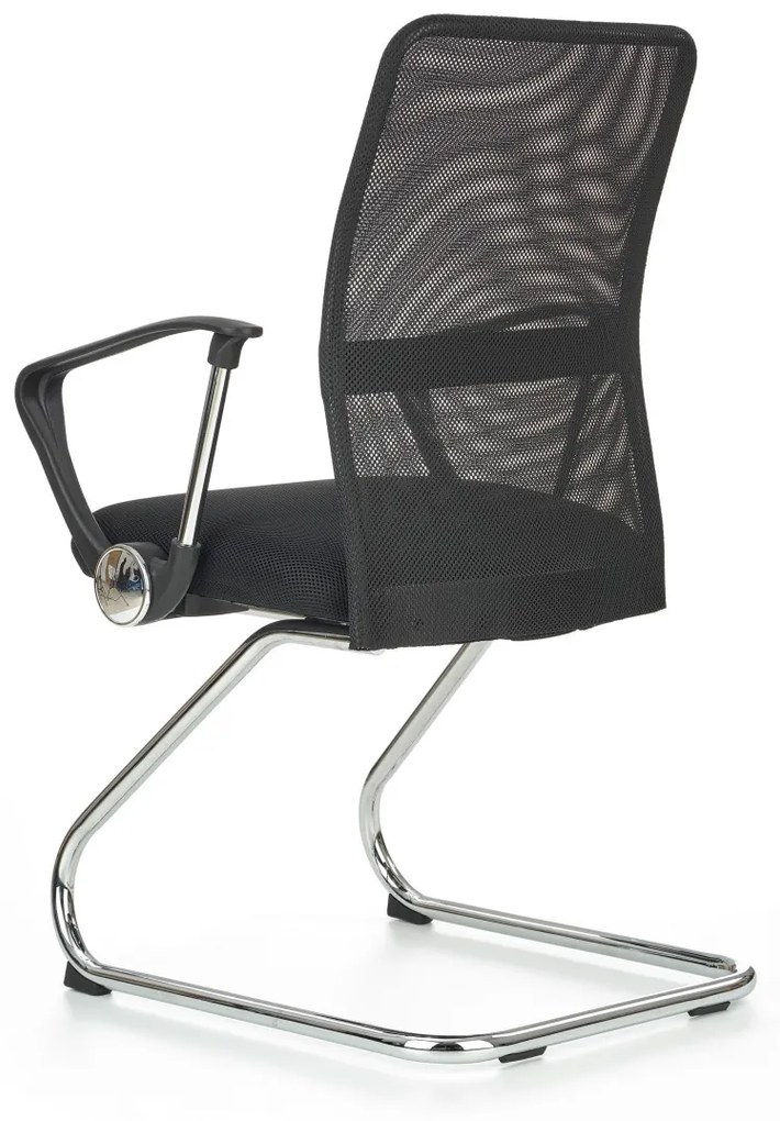 Scaun de birou Vire Skid negru H97 cm