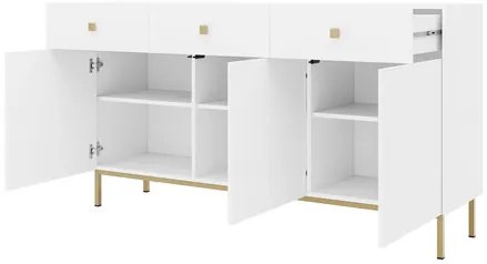 Comodă Probazzo 3D3SZ (Negru + auriu) . 1103670