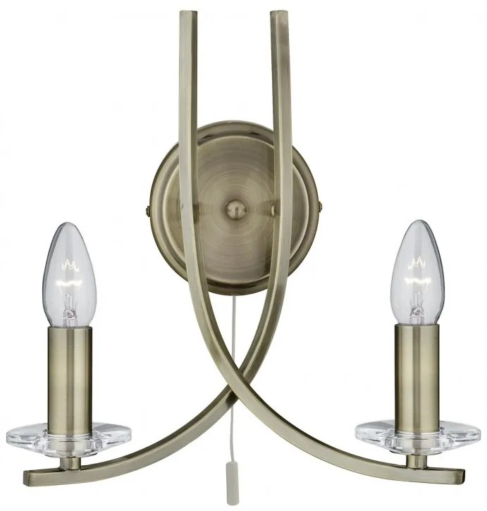 Aplica de perete moderna design alama Ascona 4162-2AB SRT