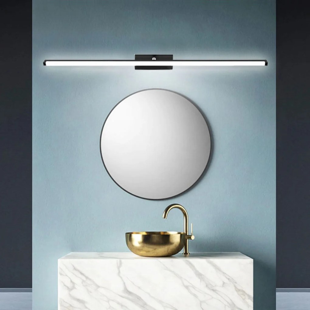 Aplica LED pentru oglinda 20W 100CM APP375-1W neagra