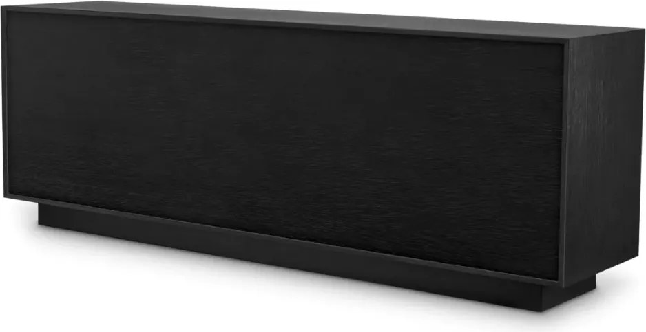 Comoda design LUX, Furnir de stejar gri carbune, Dimitrios