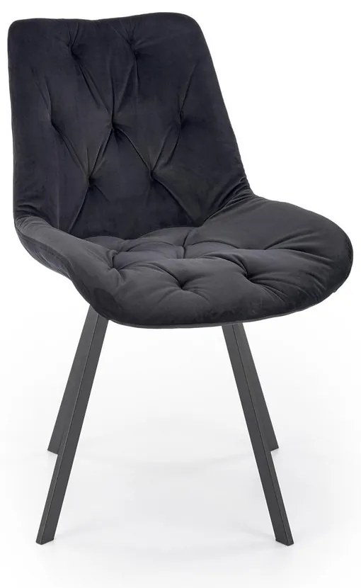 Scaun de bucaterie Ollie, negru