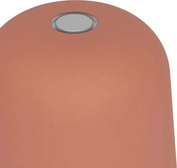 Eglo 901938 - Lampă de masă LED MANNERA-S, reîncărcabilă, dimabilă, pentru exterior, 1,8 W / 5 V, IP54, portocalie