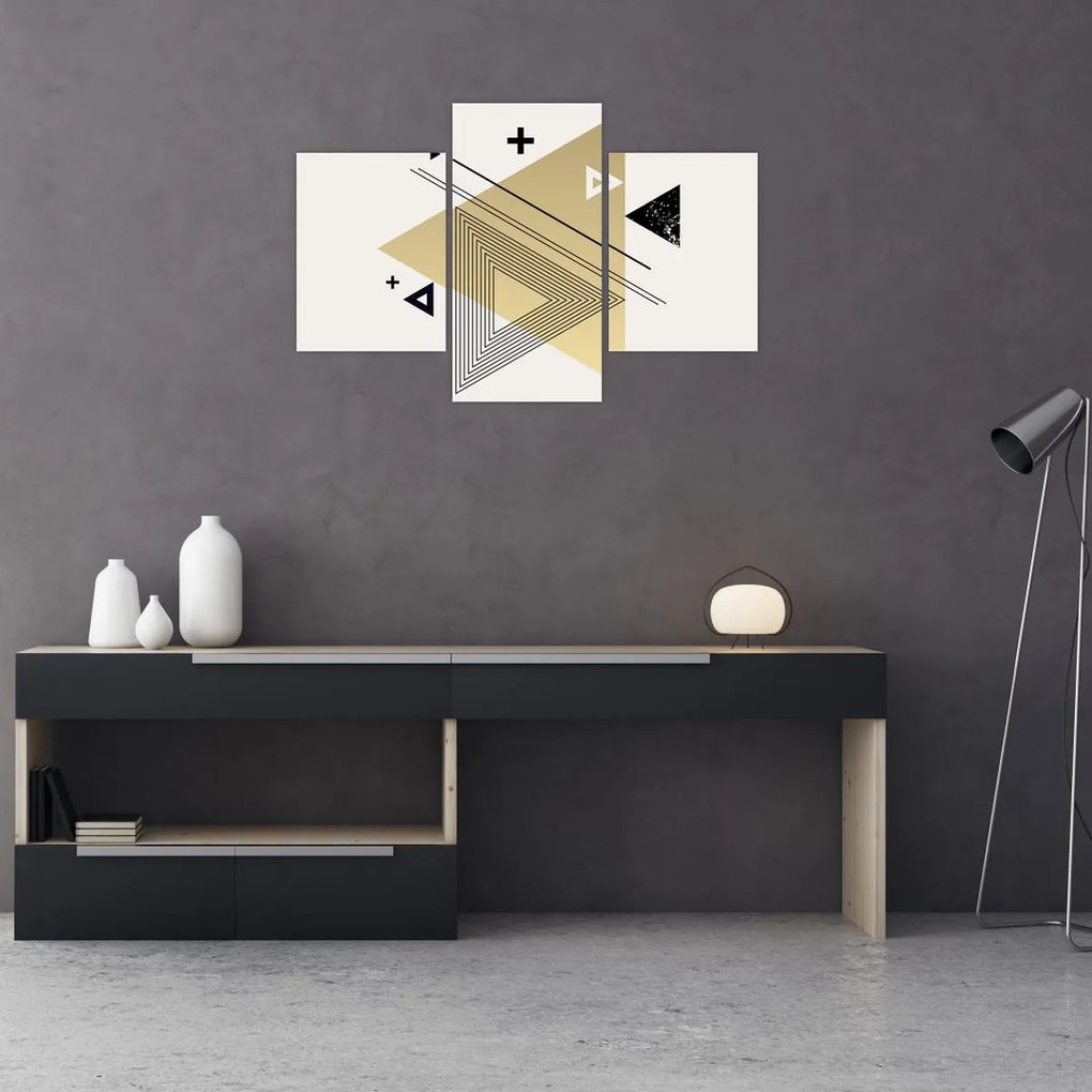 Tablou - Forme geometrice N⁰4 (90x60 cm)