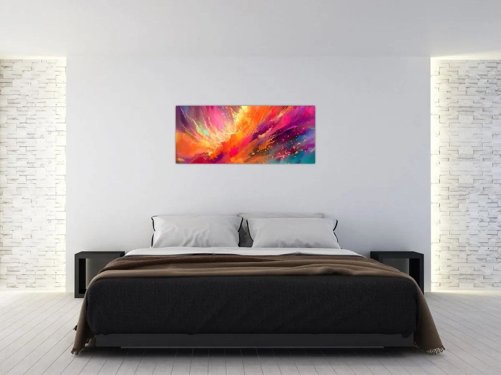 Tablou - Abstractizare dinamică (120x50 cm)