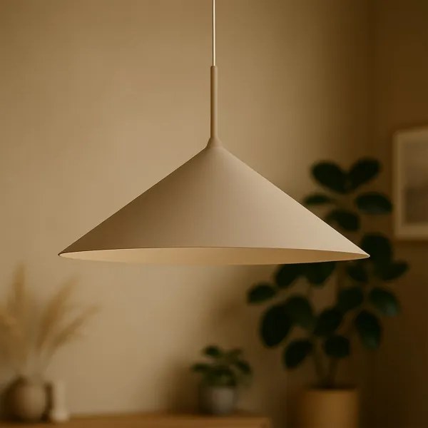 Lustră pe cablu CAPITAL 1xGX53/15W/230V, Ø 60 cm, bej