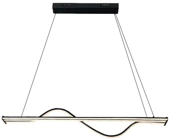 Lustră LED dimabilă pe cablu LED/70W/230V 3000-6500K + telecomandă