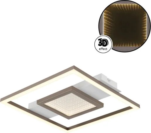 Globo 67324-24C - Plafonieră LED PIKARA LED/18W/230V 3000K 35x33 cm