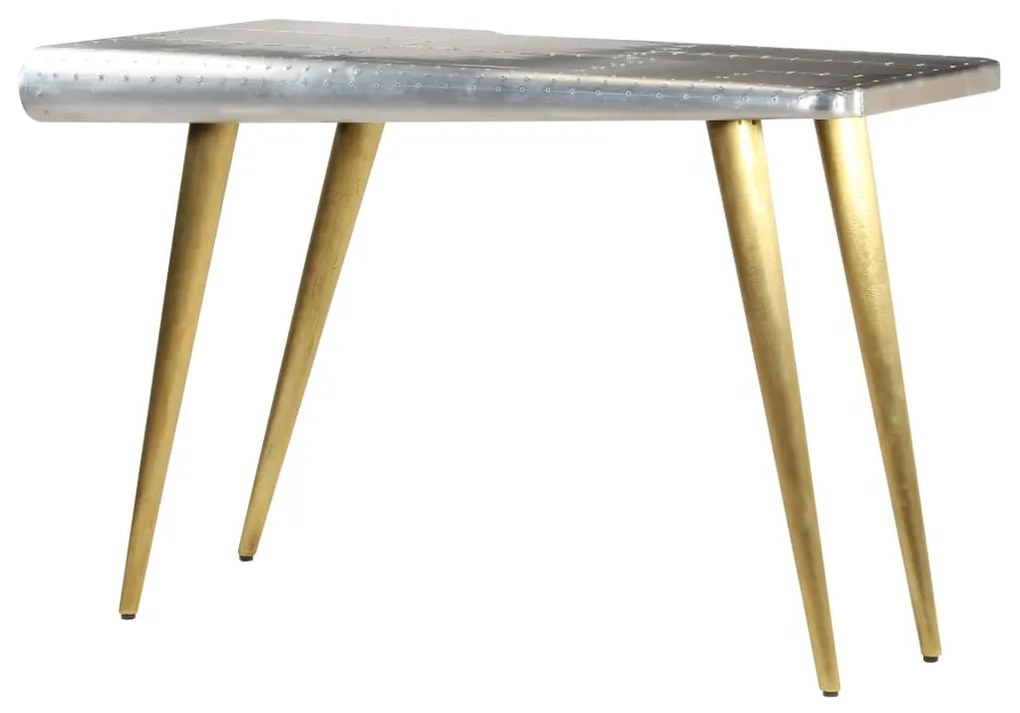 246312 vidaXL Birou de scris aviator vintage, stil aviație, 120x60x76 cm