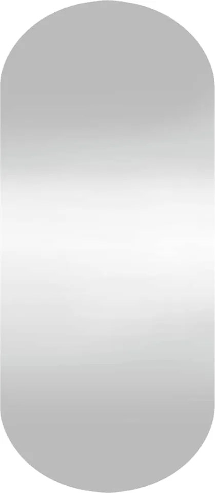vidaXL Oglindă de perete, 35x80 cm, oval, sticlă