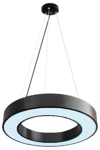 Lustră LED dimabilă pe cablu LED/45W/230V 3000-6500K negru + telecomandă