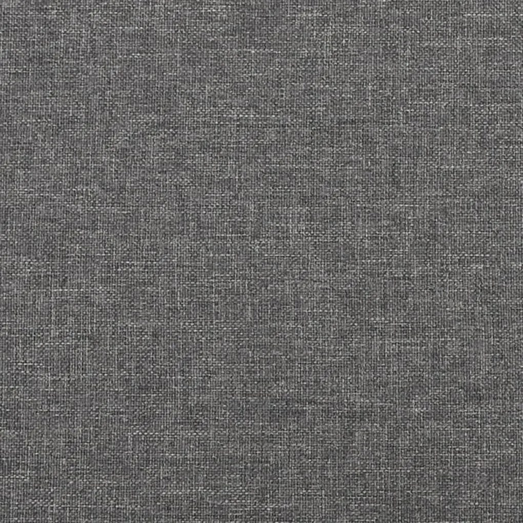 Taburet, gri deschis, 60x60x39 cm, material textil Gri deschis