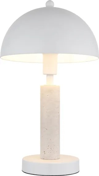 Globo 24868W - Lampă de masă JANIE 1xE14/40W/230V albă