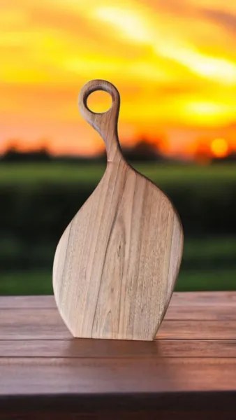 Tocator din lemn Ikar - Nuc