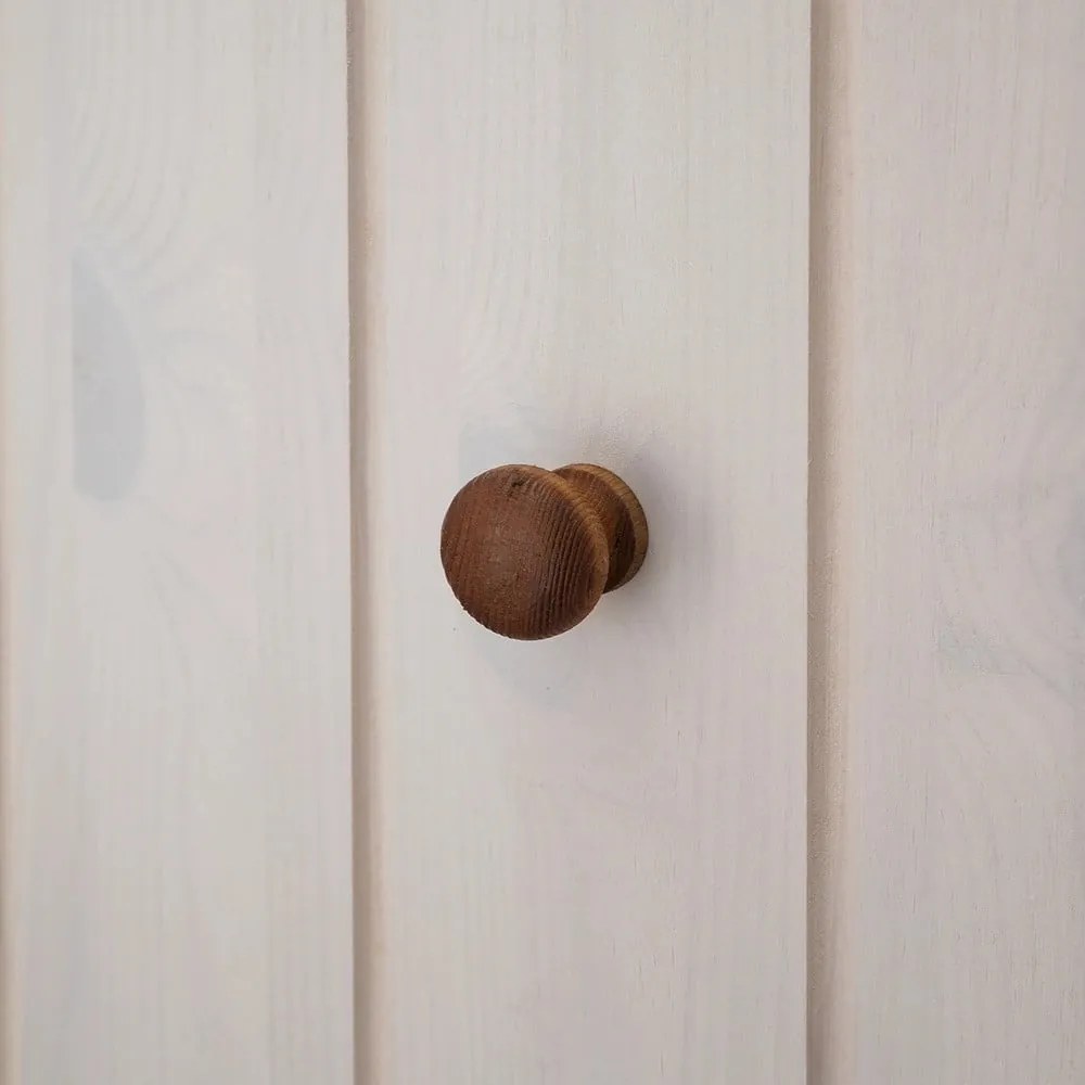 Set pentru hol alb din lemn de pin 55x100x2 cm Anita – Støraa