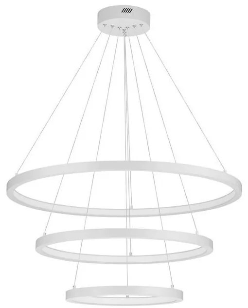 Lustra LED dimabila design circular EMPATIA D-80cm