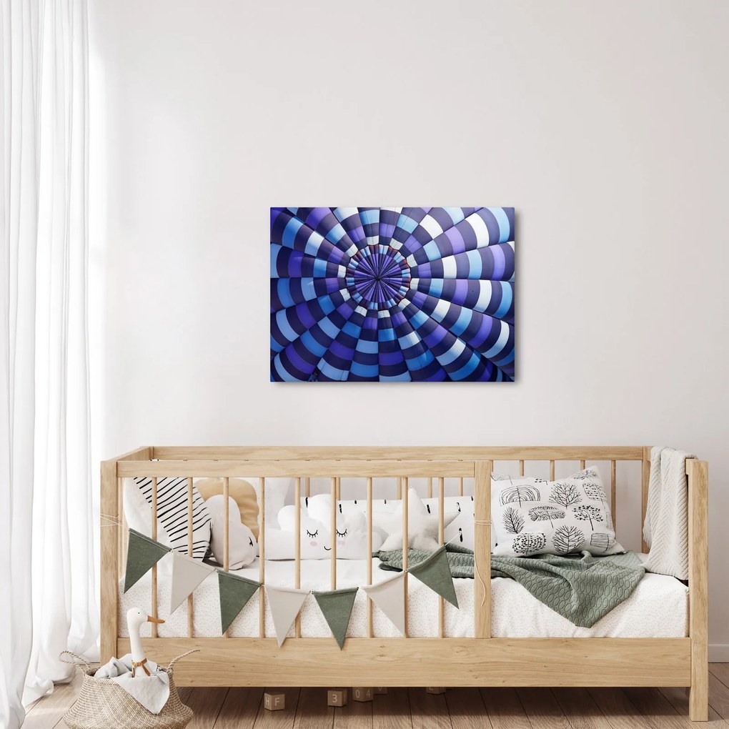 Tablou cu structura balonului zburător (70x50 cm)
