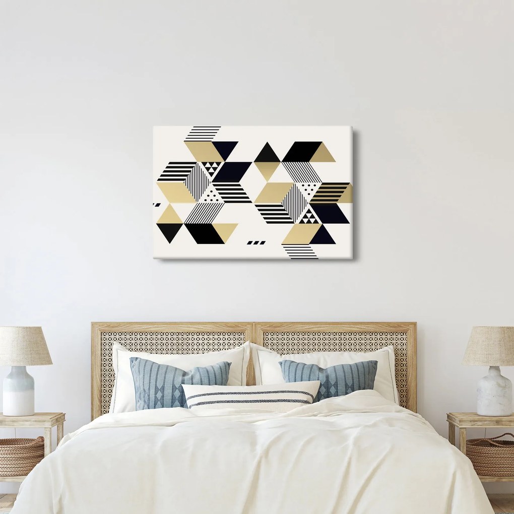 Tablou - Forme geometrice N⁰1 (90x60 cm)
