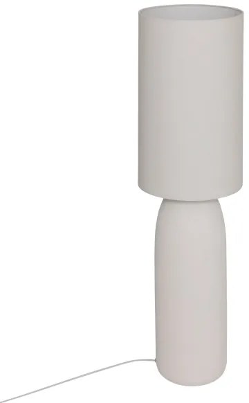Atmosphera - Lampă de podea KEYAH 1xE27/40W/230V 111 cm albă