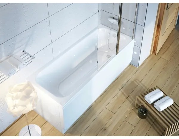 Ravak C731000000 - Cadă CHROME 160x70 cm, acrilică, albă