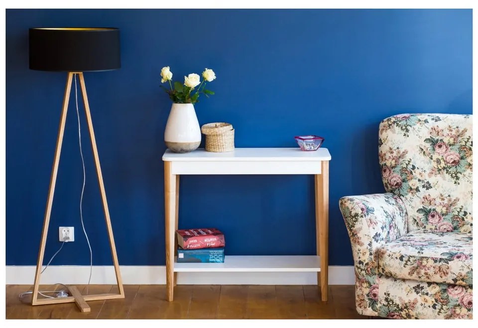 Consolă Ragaba Ashme, lățime 85 cm, alb