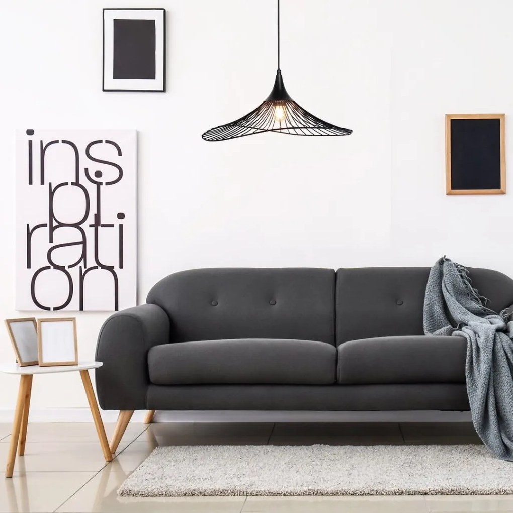 Pendul design modern Sombrero negru