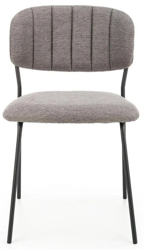 Scaun de bucaterie Zalar, gri/negru