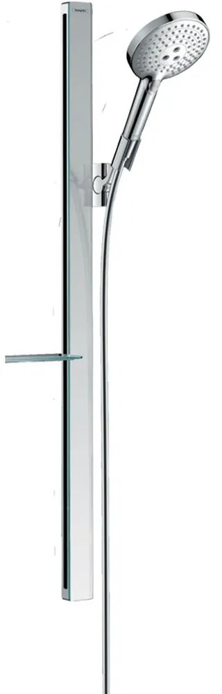 Set de dus 120, 3 jeturi, bara de dus 90 cm, crom Crom