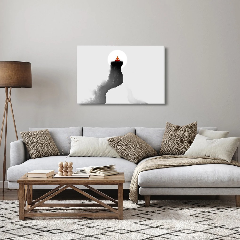 Tablou - Meditație în vârf (90x60 cm)