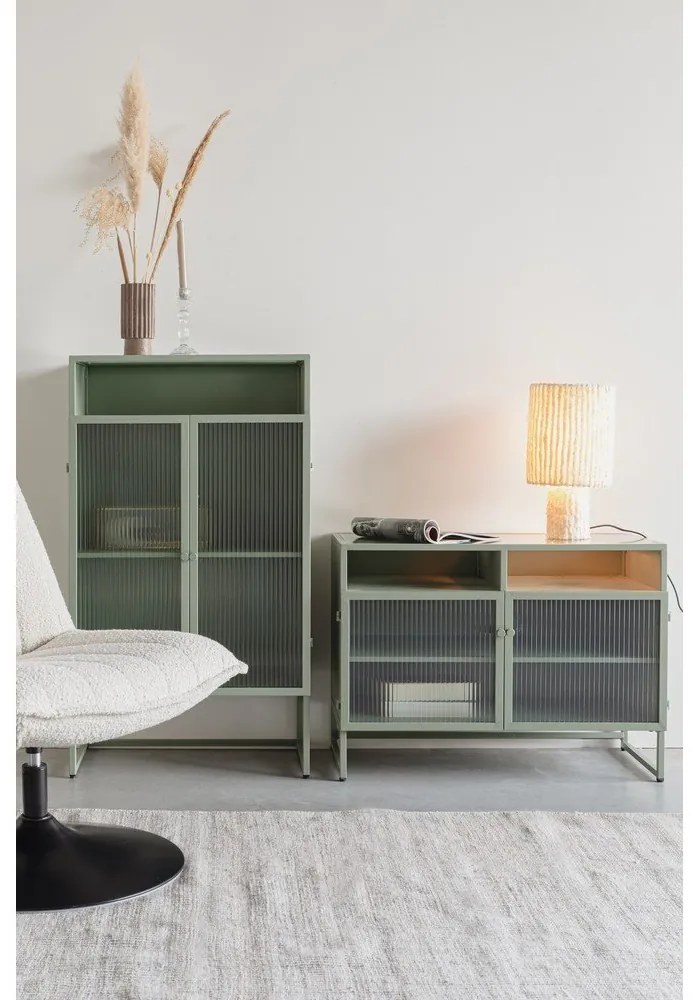 Vitrină verde 60x105 cm Herbe – White Label