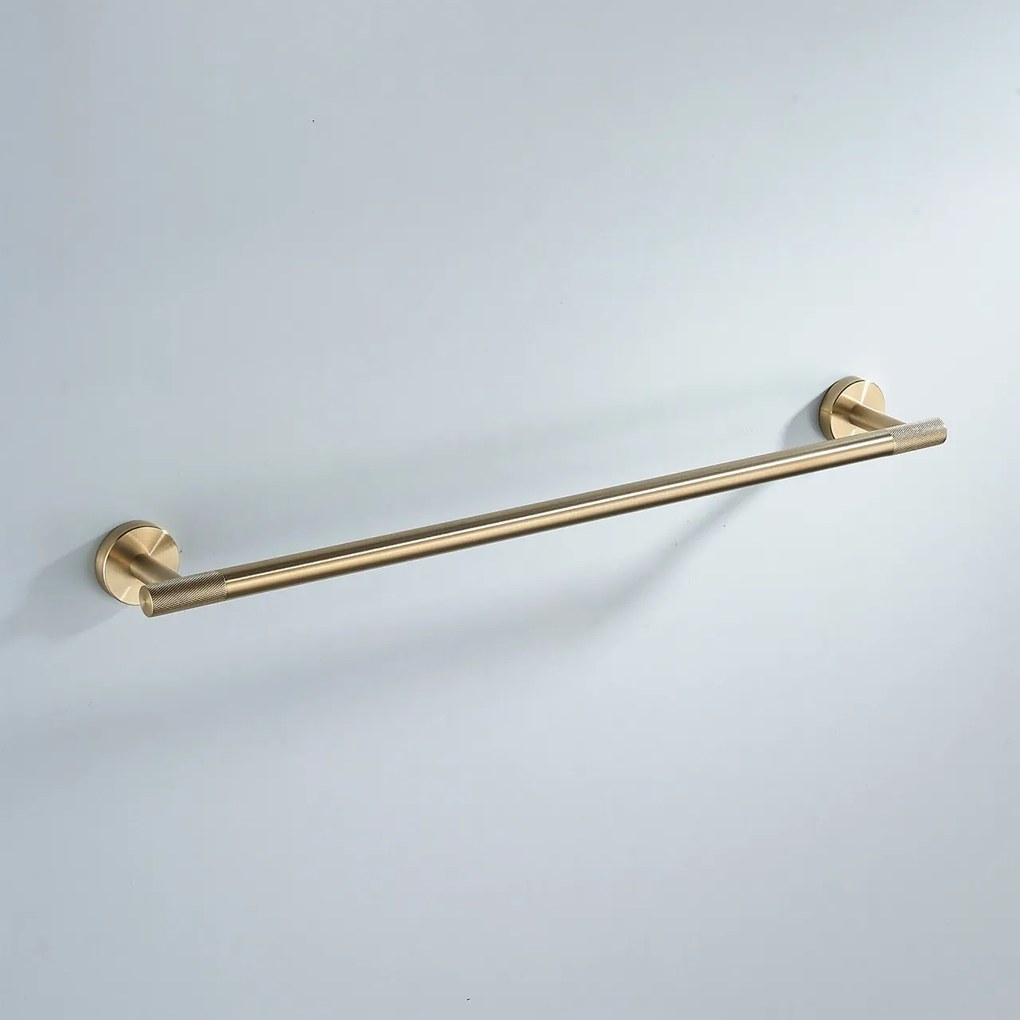 Cuier de baie 6603 Modern Brush Gold