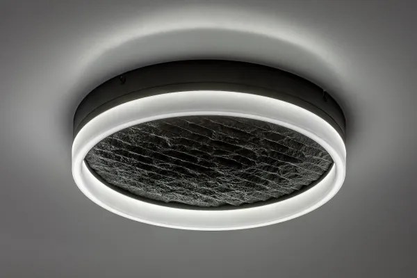 Rabalux 71523 - LED reglabil (compatibil cu dimmer) plafonieră TIMMO 24W/230V 3000-6500K Ø 40 cm negru + telecomandă inclusă