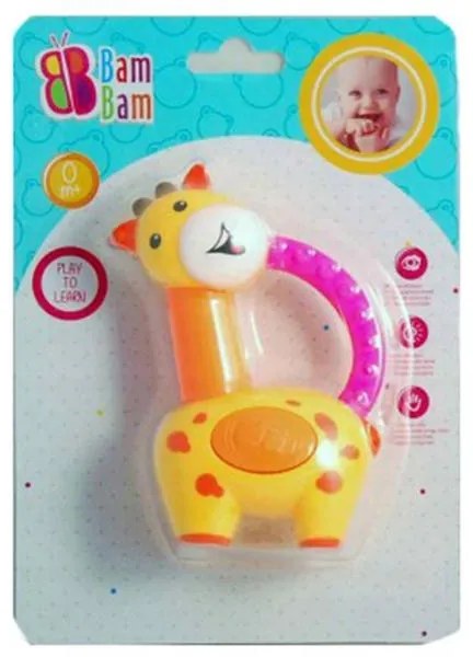 Girafă zornăitoare pentru bebeluși