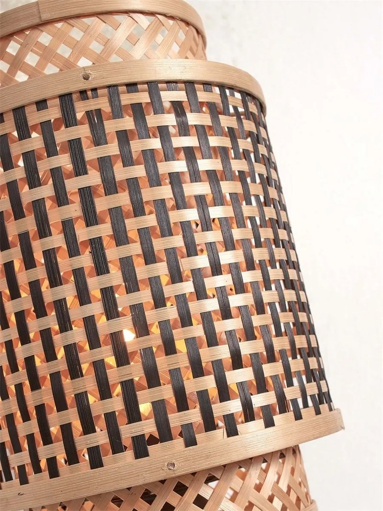 Lampadar eco din bambus Bhutan S nat/18x25 bl/nat