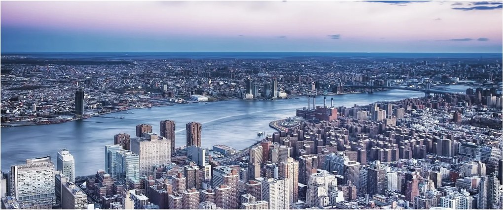Tablou cu New York (120x50 cm)