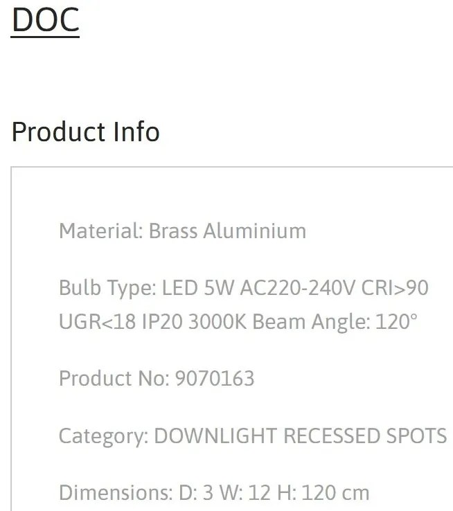 Pendul LED design modern minimalist DOC alama