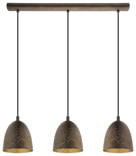 Eglo 49871 - Pendul SAFI 3xE27/60W