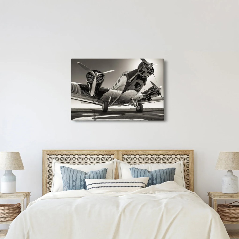 Tablou - Avioane istorice (90x60 cm)